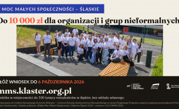 Konkurs mikrodotacji Moc Małych Społeczności – Śląskie, nabór do 6 października 2026
